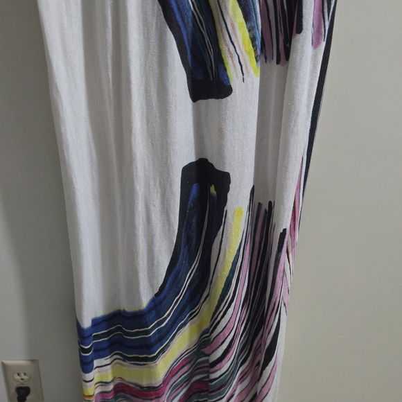 Multicolor Abstract Maxi Dress - Picture 4 of 5